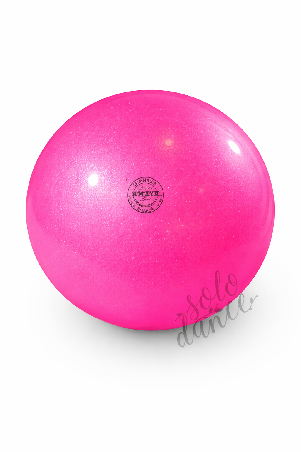 Lopta na modernú gymnastiku Amaya TRAINING 35110027 neon pink 27 image