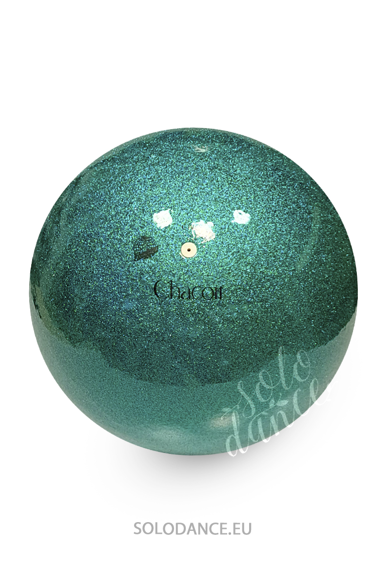 Lopta na modernú gymnastiku Chacott Jewelry 537 Emerald Green FIG