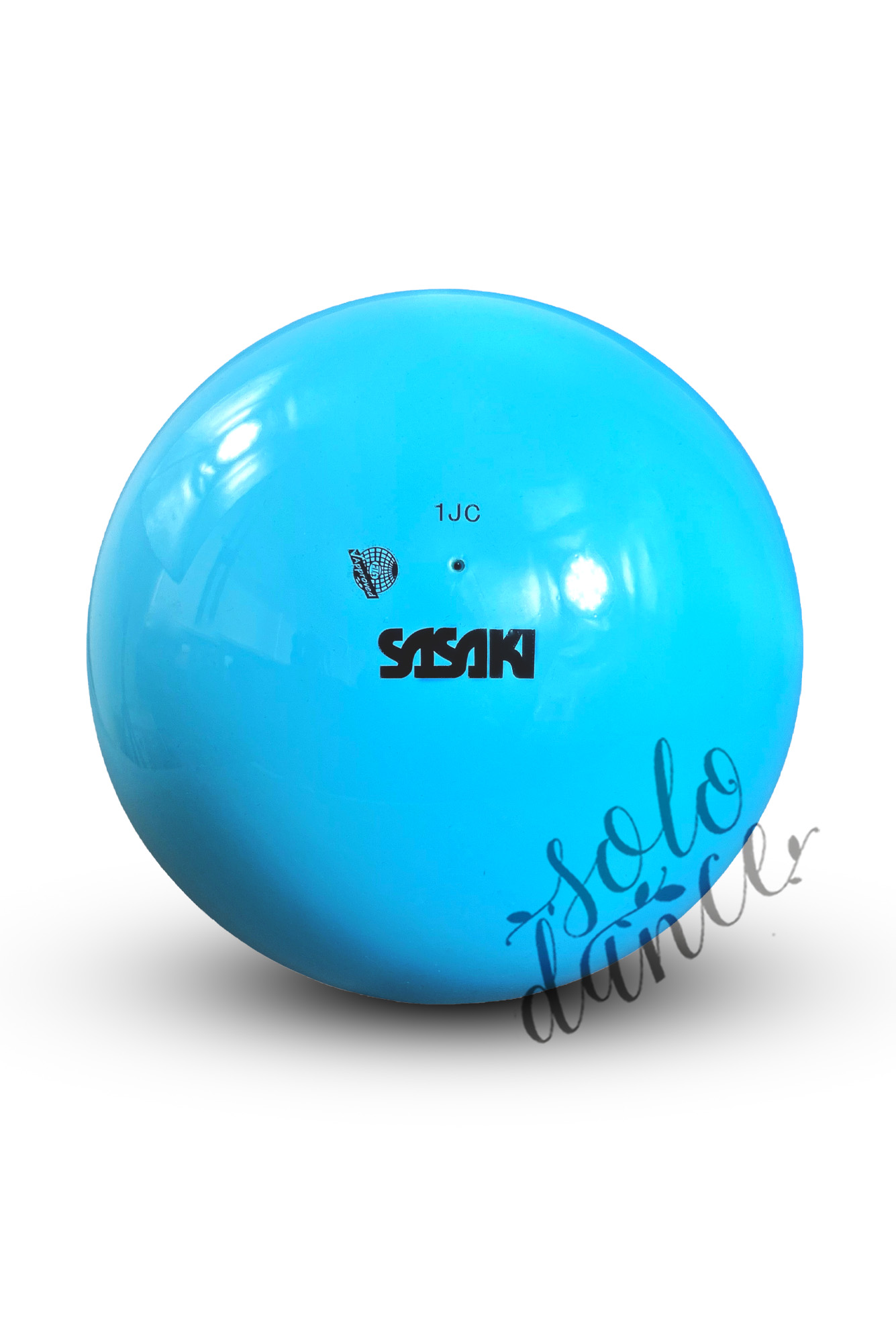 Lopta na modernú gymnastiku Sasaki M-20A LIBU (Light blue) FIG