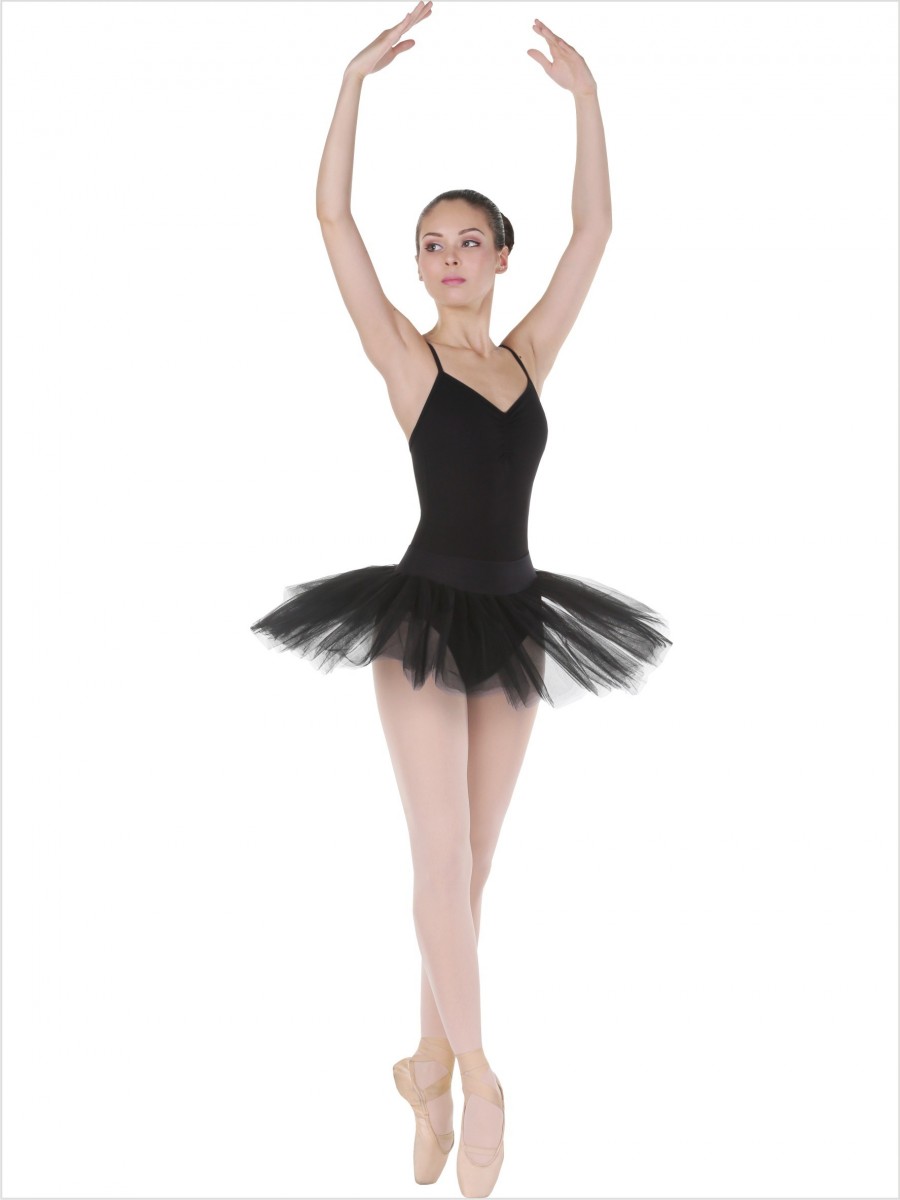 Baletná sukňa balerínka SOLO FD990 čierna veľ 140