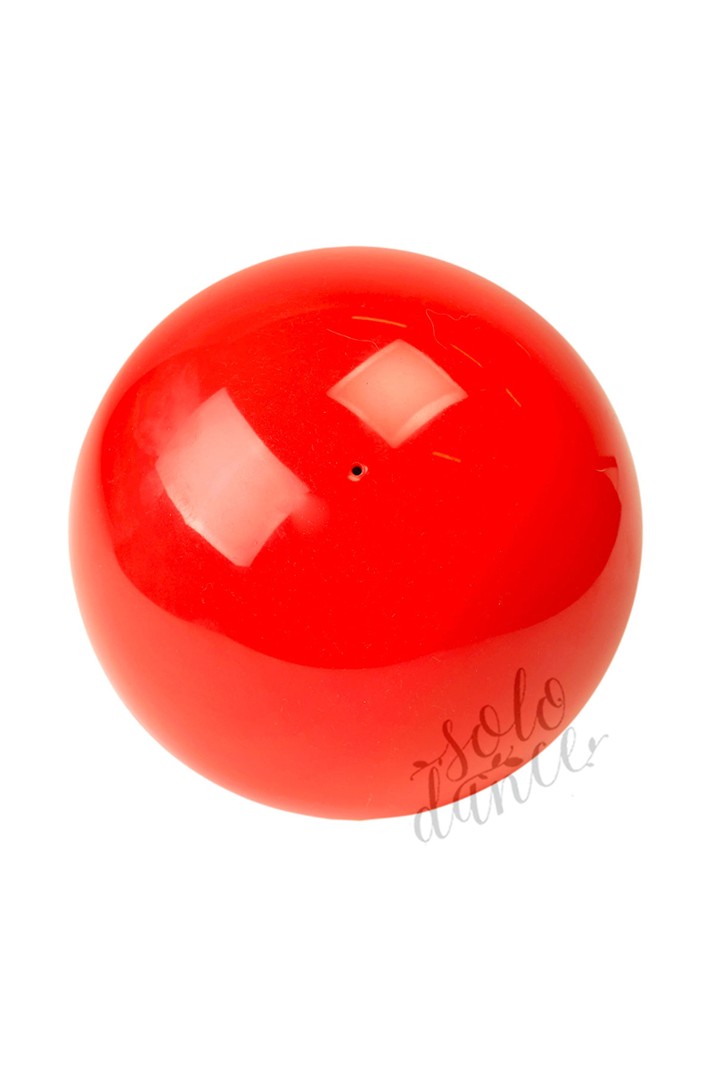 Lopta na modernú gymnastiku PASTORELLI 16 cm RED 00228