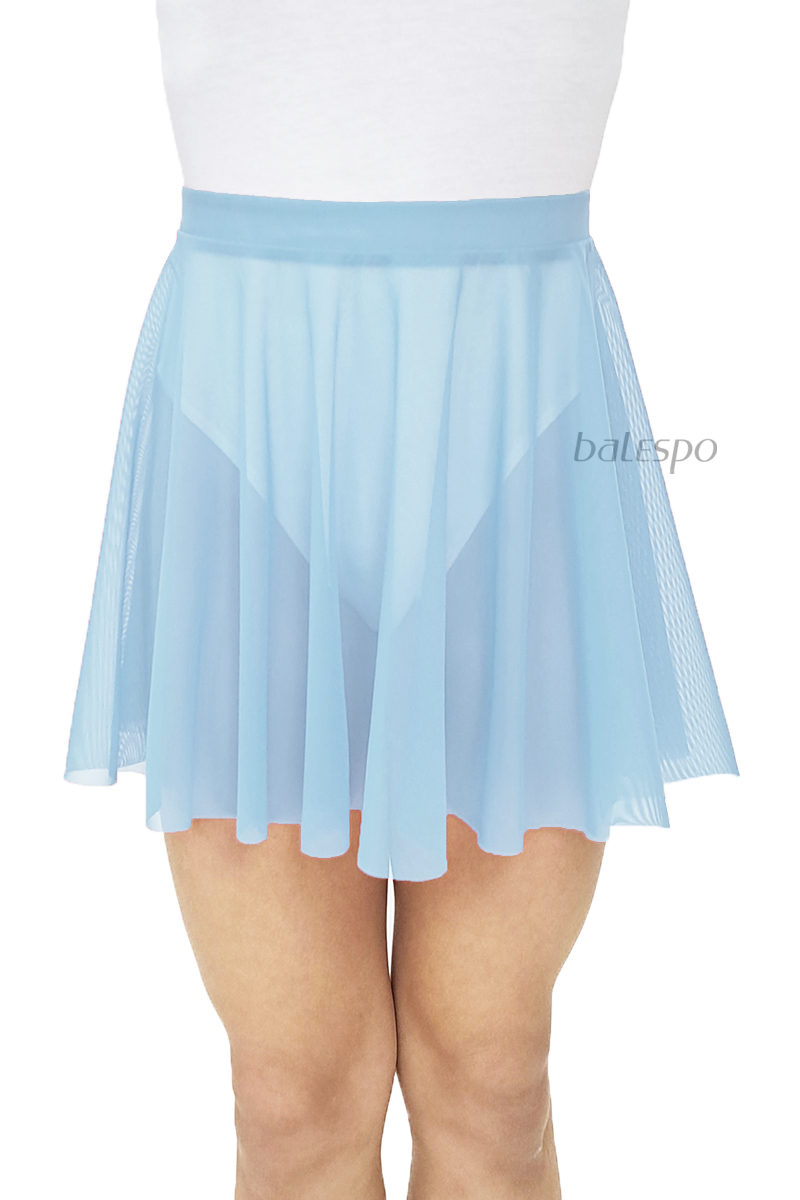 Baletná suknička BALESPO ATL971 svetlá modrá veľ. 158
