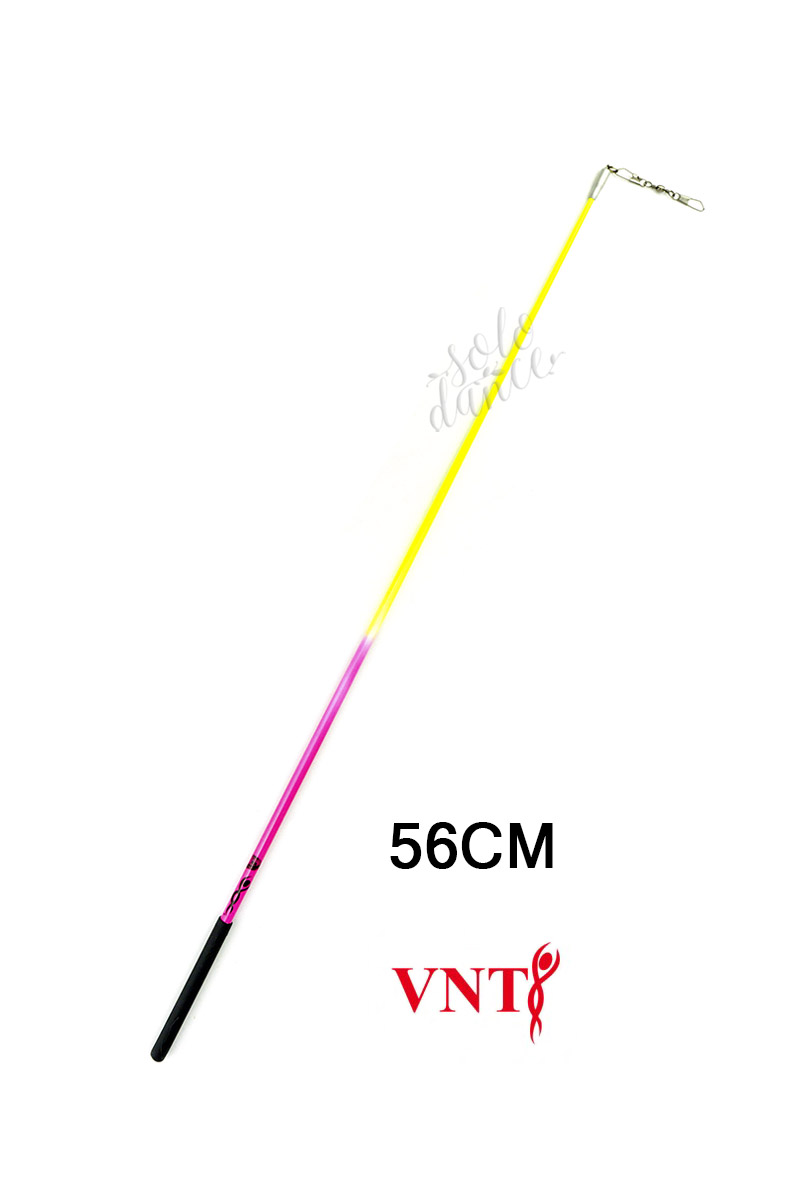 Palička Venturelli ST5616 56 cm 114118-1 dvojfarebná neonová oranžová/neonová žltá FIG