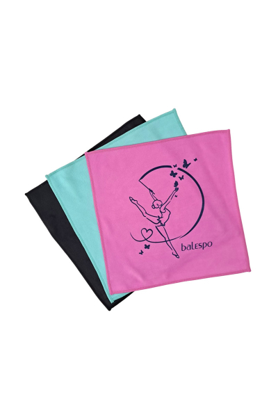 Uterák na loptu z mikrovlákna BALESPO tyrkysový
