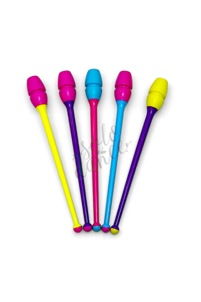 Kužele na modernú gymnastiku BALESPO START 36 cm Yellow-Purple image