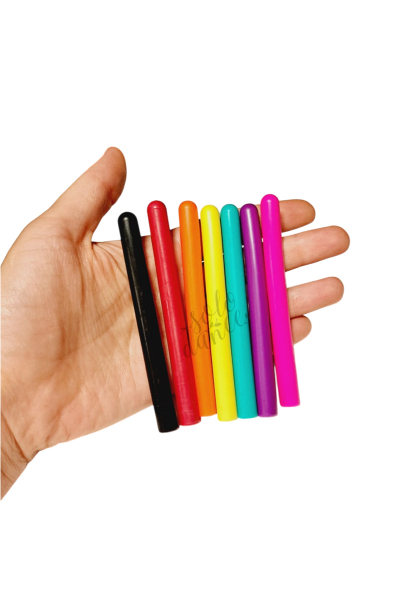 Rúčka gumová k paličke BALESPO tyrkysová image